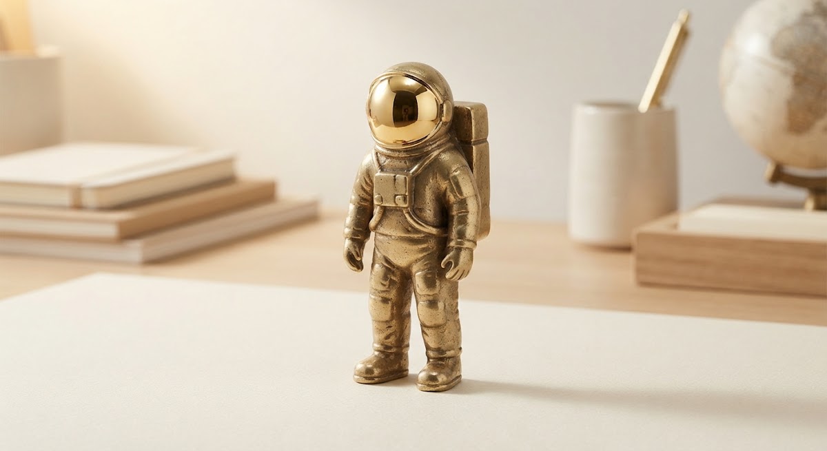 Brass Astronaut, Pocket Size